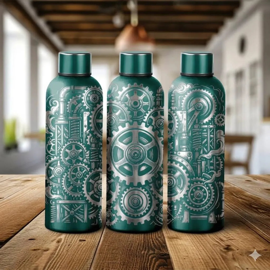 Engranajes de la botella térmica