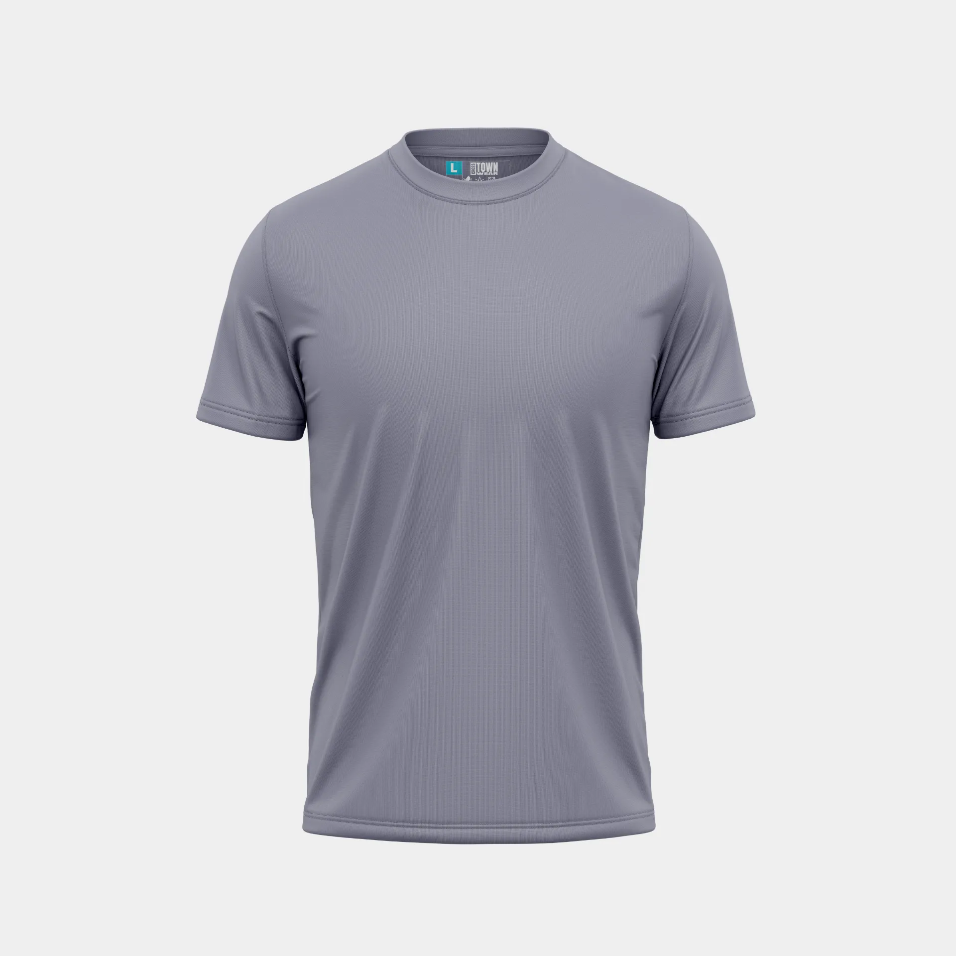 T-shirt Gris Claro (XS, Hombre)
