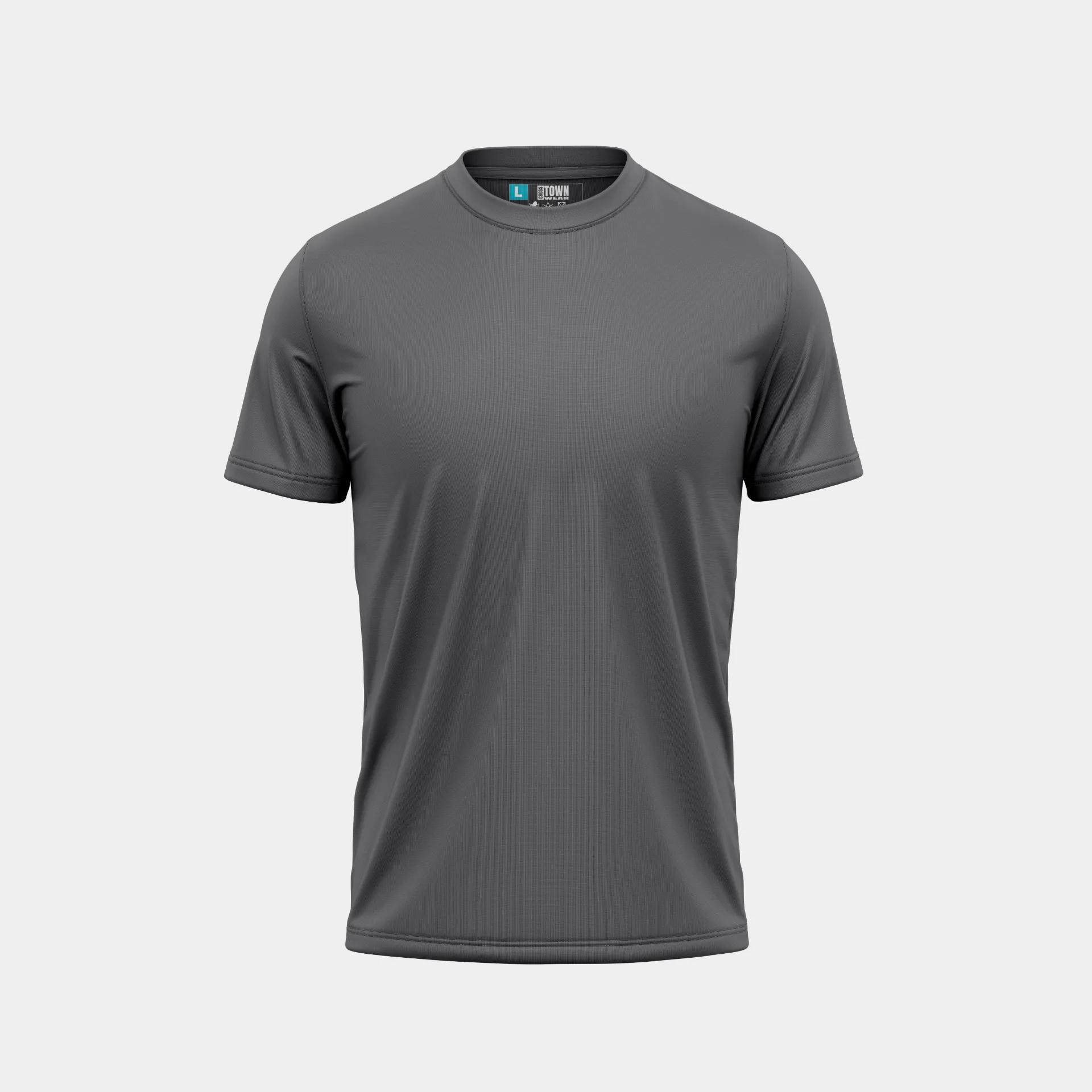 T-shirt gris oscuro (XS, Hombre)