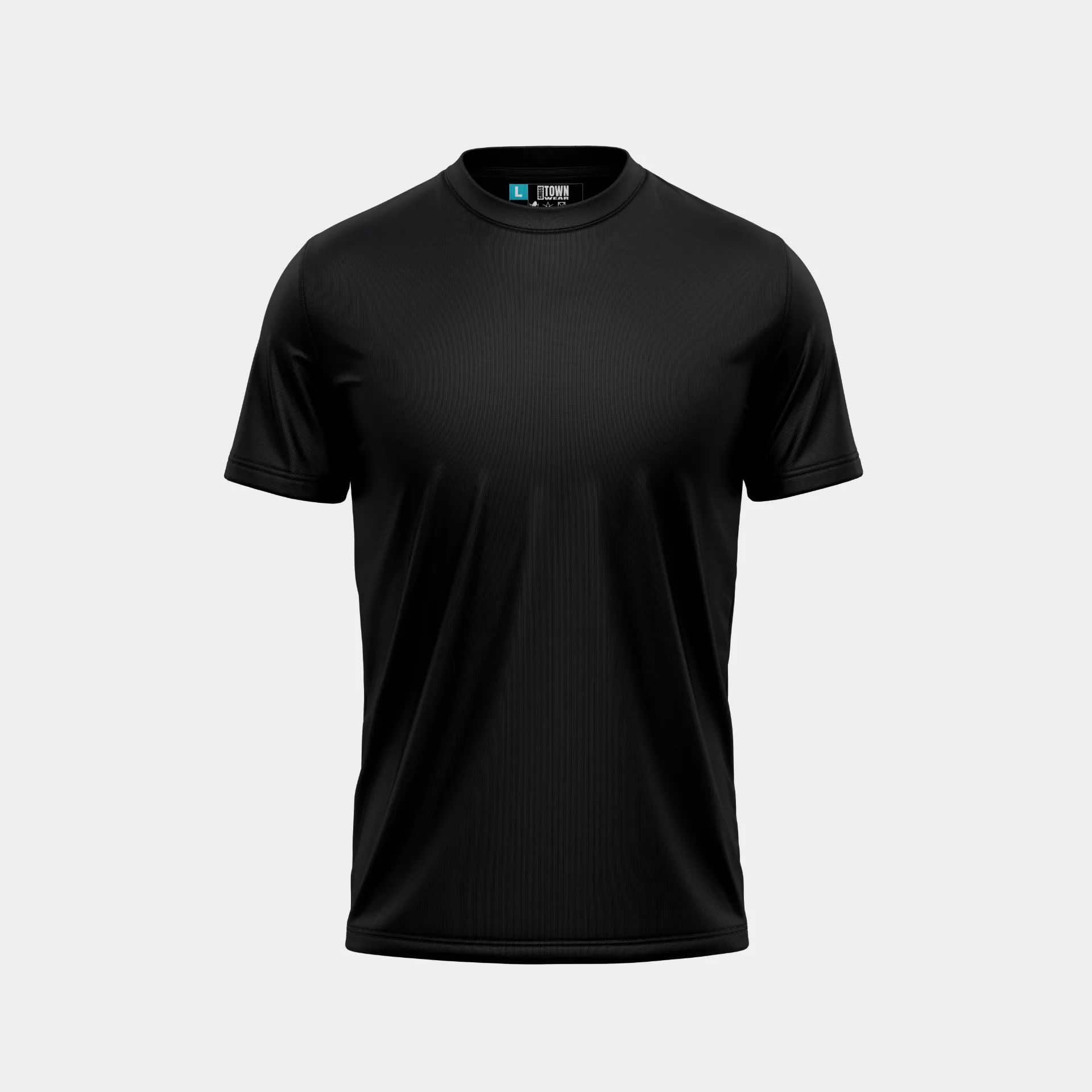 T-Shirt Negro (XS, Hombre)